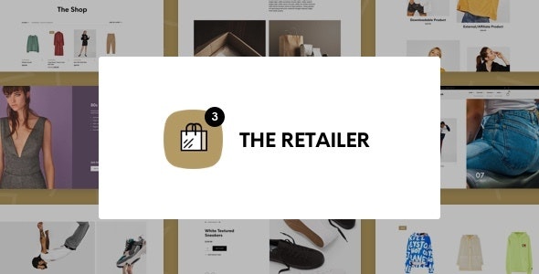 01 the retailer theme preview. large preview